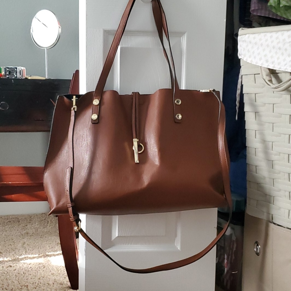 calvin klein reversible large tote